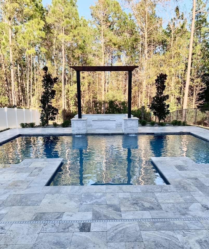 Before paver installation in Jacksonville